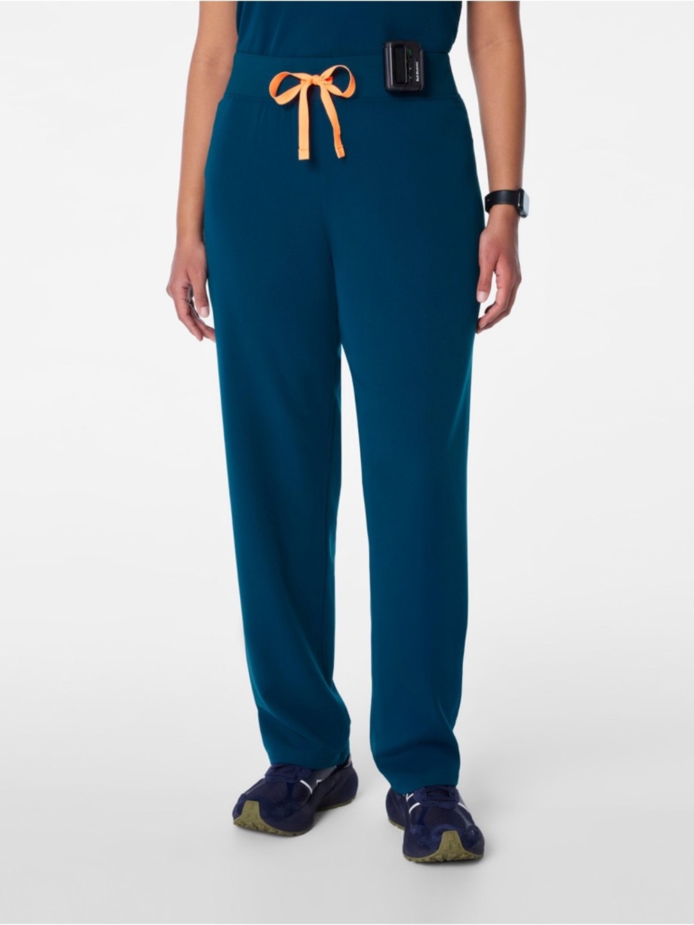 Figs Livingston High Rise Deep Reef scrub pants po#2918. Inseam 28 in Medium